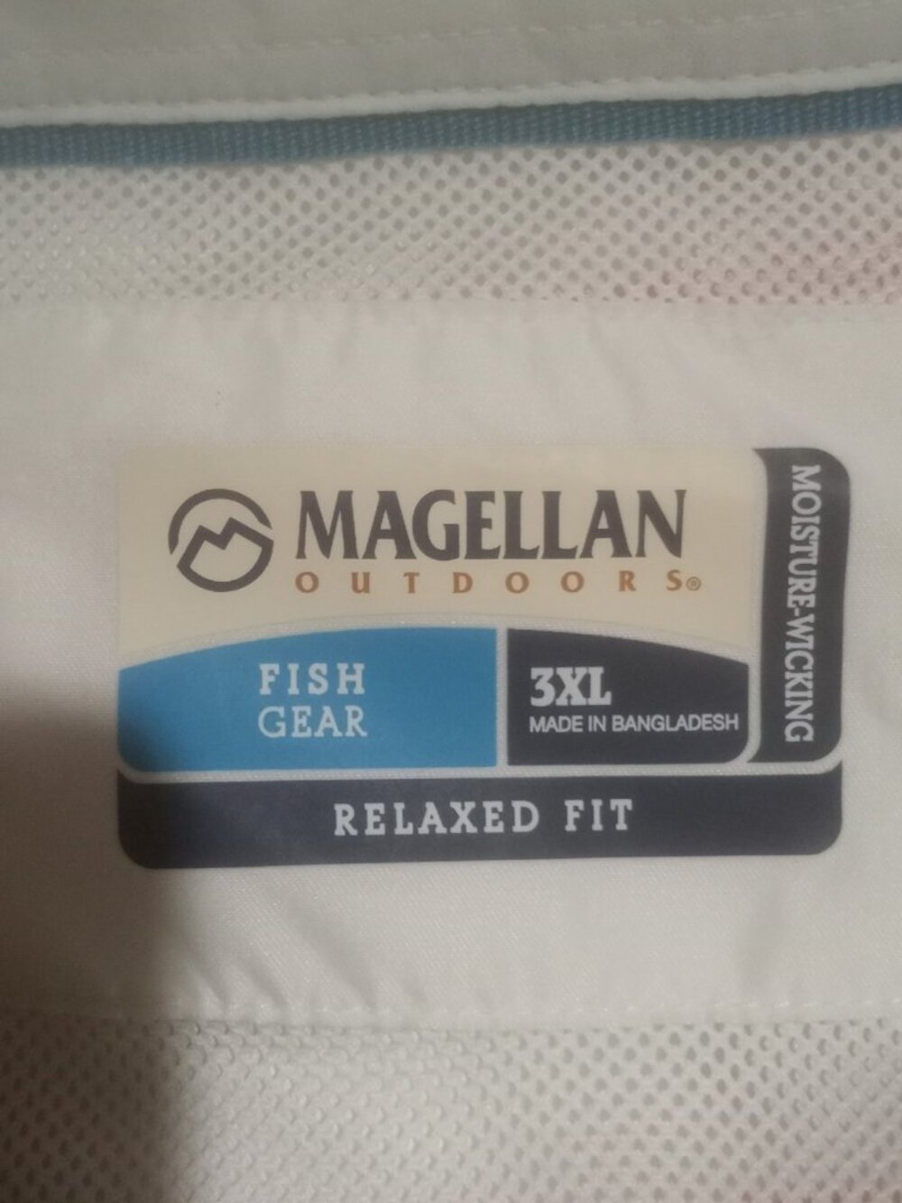 Magellan Outdoors Men's Shirt Lake Fork Americana Flag Relaxed Fit Fish Gear 3XL - Picture 10 of 13